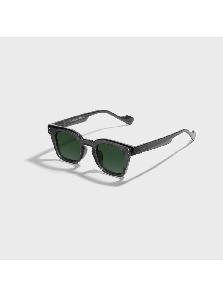 SAM AND MARSHALL Johannes 400UV Protection Polycarbonate Wayfarers Green Sunglasses-picture-24