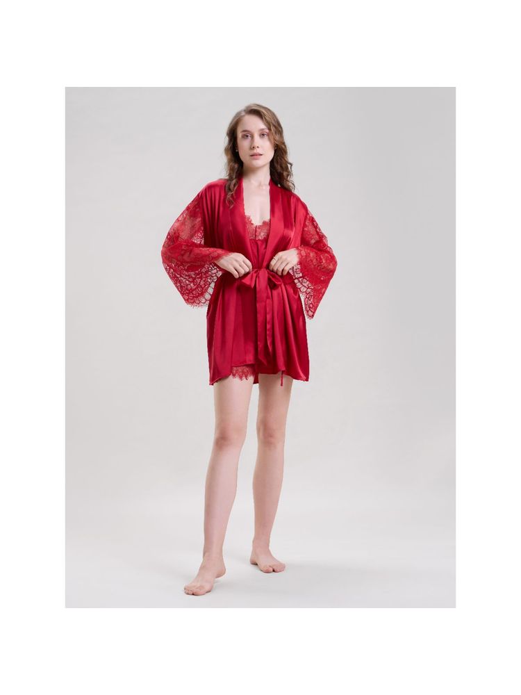 Mysthelle RED ROBE WITH BRALETTE and Thong-picture-10