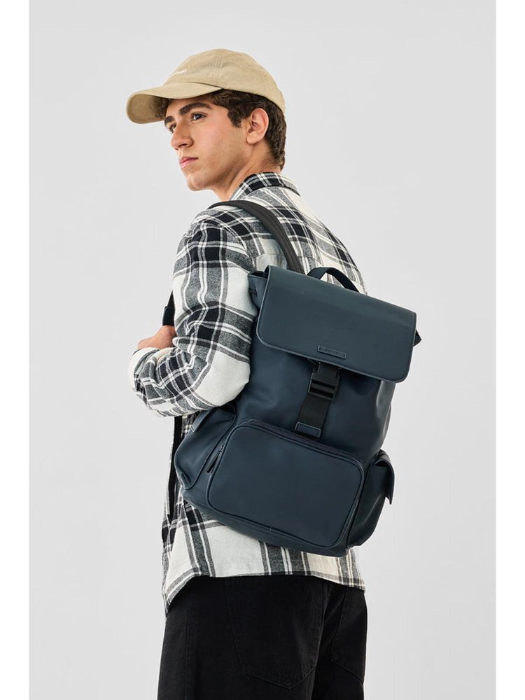Snitch Sleek Navy Blue Backpack-picture-15