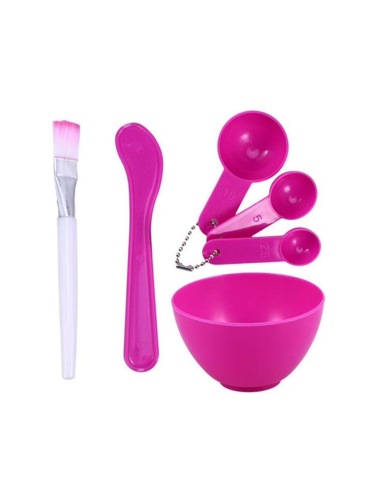 Matra Face Mask Mixing Bowl Set With Measuring Spoons, Stick Spatula For Bleaching Ubtan Packs-picture-28