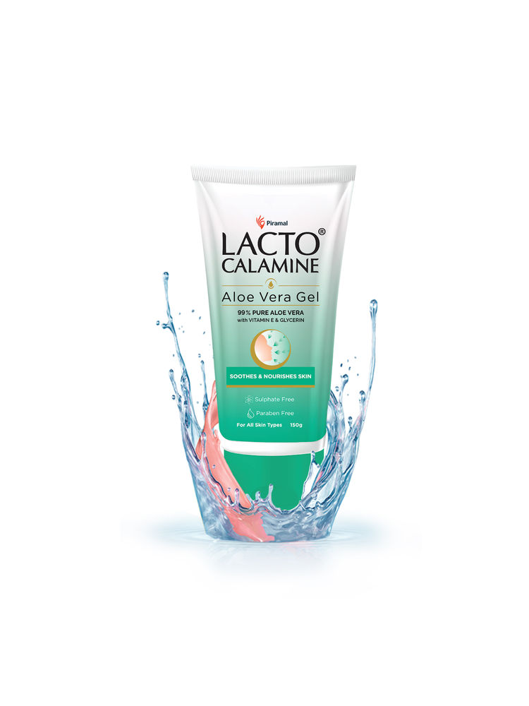Lacto Calamine Aloe Vera Gel Face Moisturizer With 99% Pure Natural AloeVera, Vitamin E & Glycerin-picture-15
