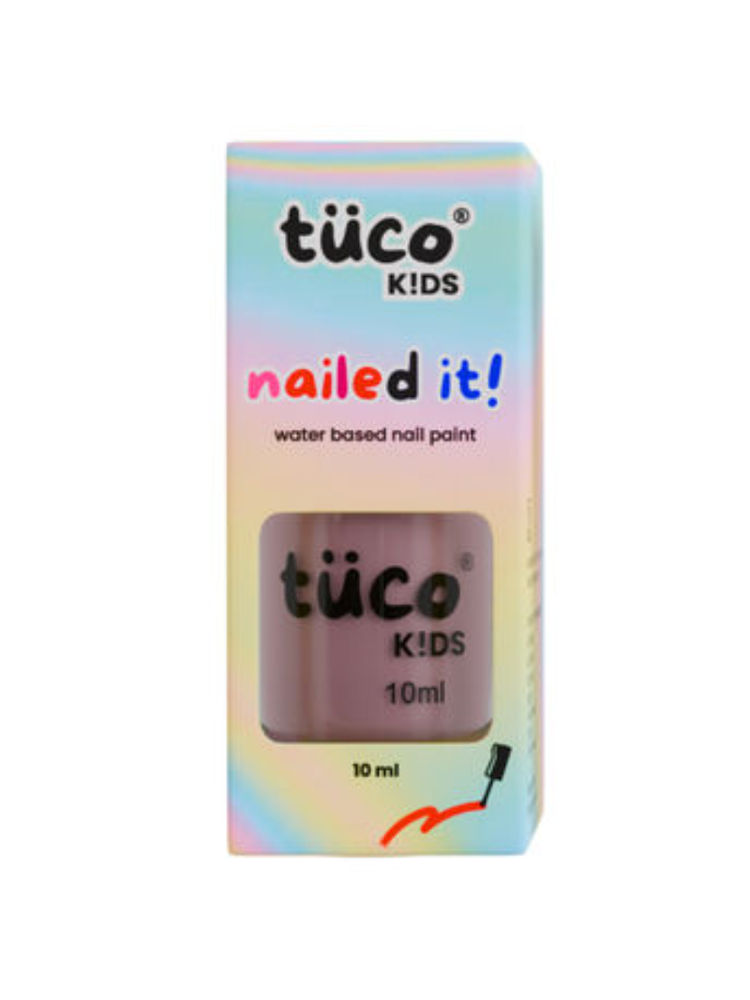 TuCo Intelligent Kids Nailed It Natural Nail Paint - Pink-image-39