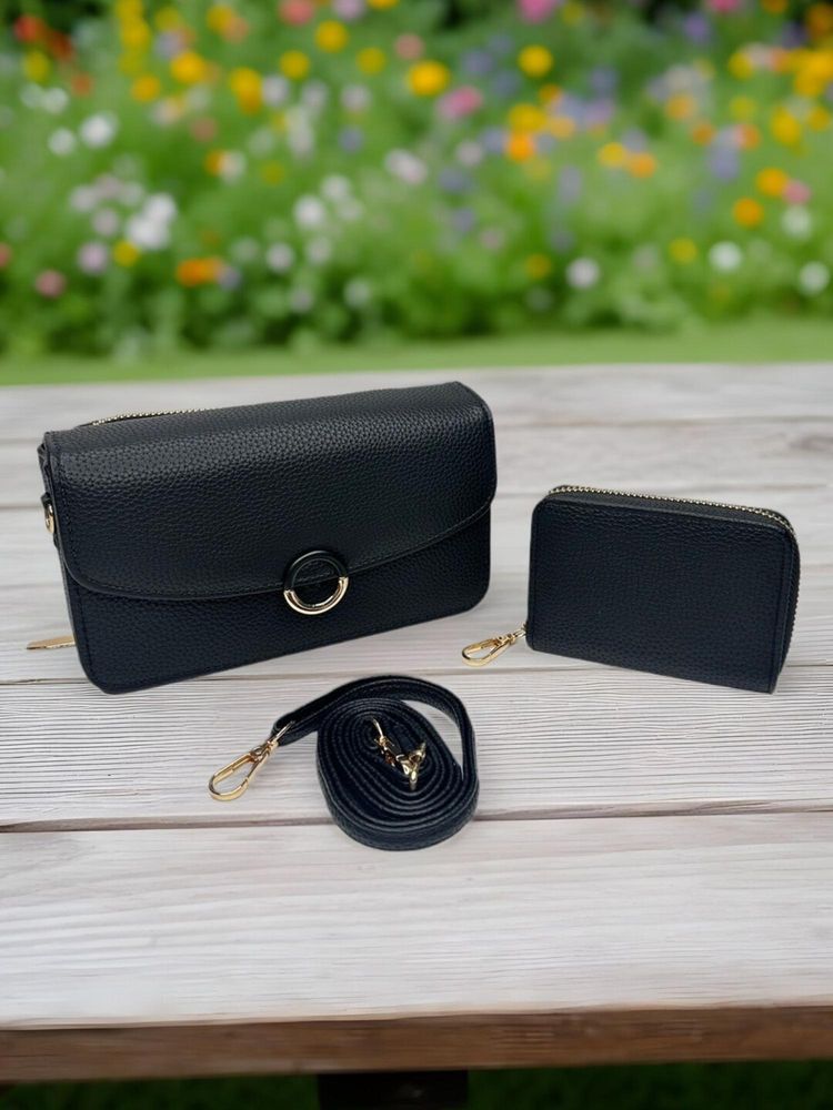 CrossKulture Black Women’s Crossbody Sling Bag-image-9