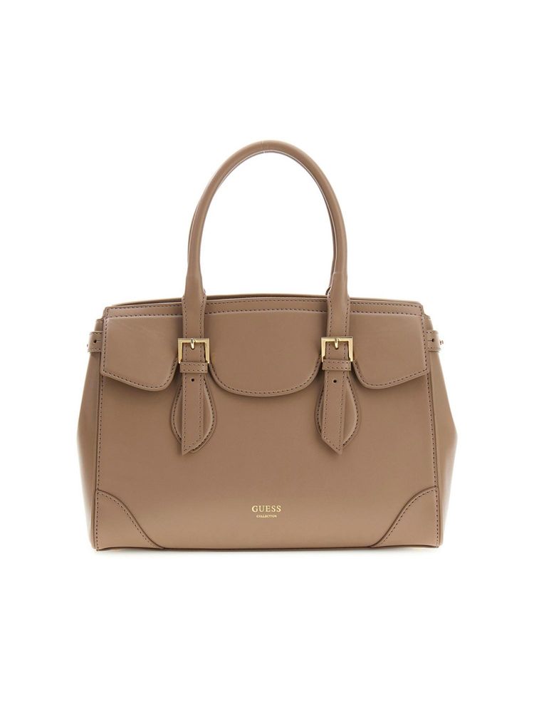 guess fashion Guess Women Solid Nude Sofia Medium Satchel Bag with Detachable Strap-picture-14