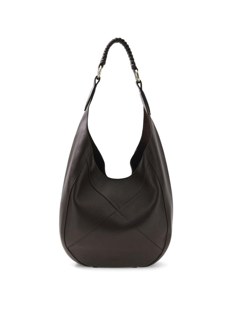 guess fashion Guess Women Solid Dark Oak Pauline Hobo With Pouch-picture-10