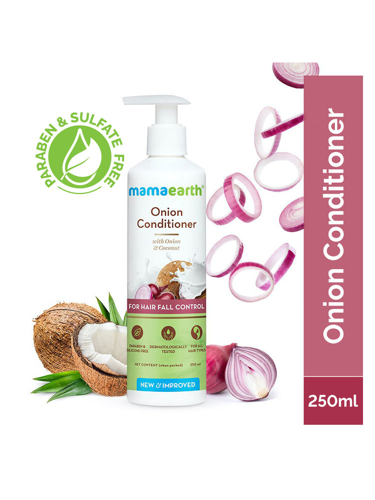 Mamaearth Onion Conditioner With Onion & Coconut For Hair Fall Control