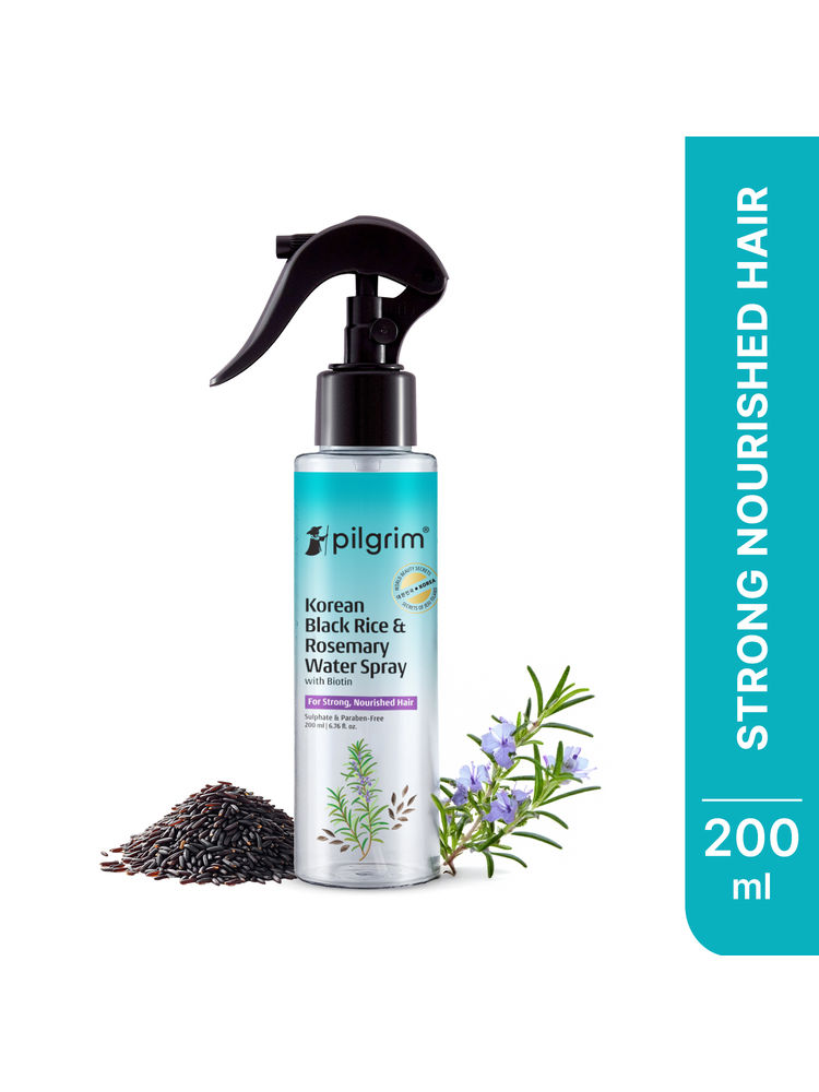 Pilgrim Korean Black Rice And Rosemary Water Spray With Biotin