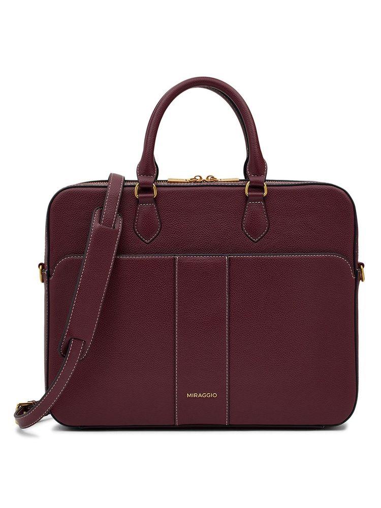 MIRAGGIO Parker Laptop Bag wine (L)-image-21