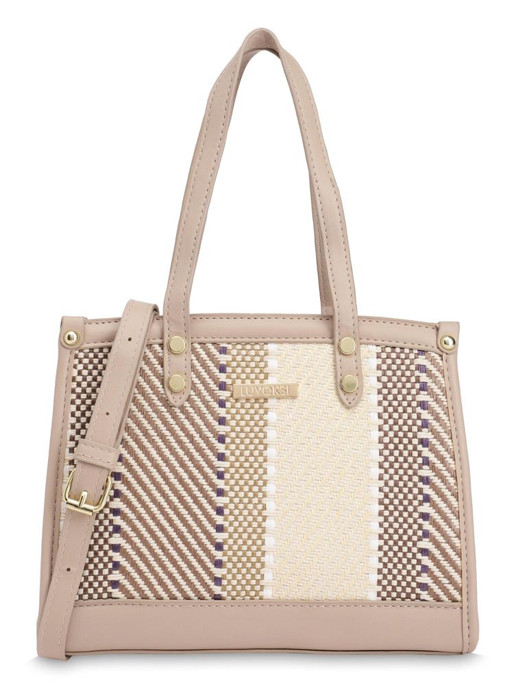 LUVOKSI Casual Tote Bag Beige-picture-16