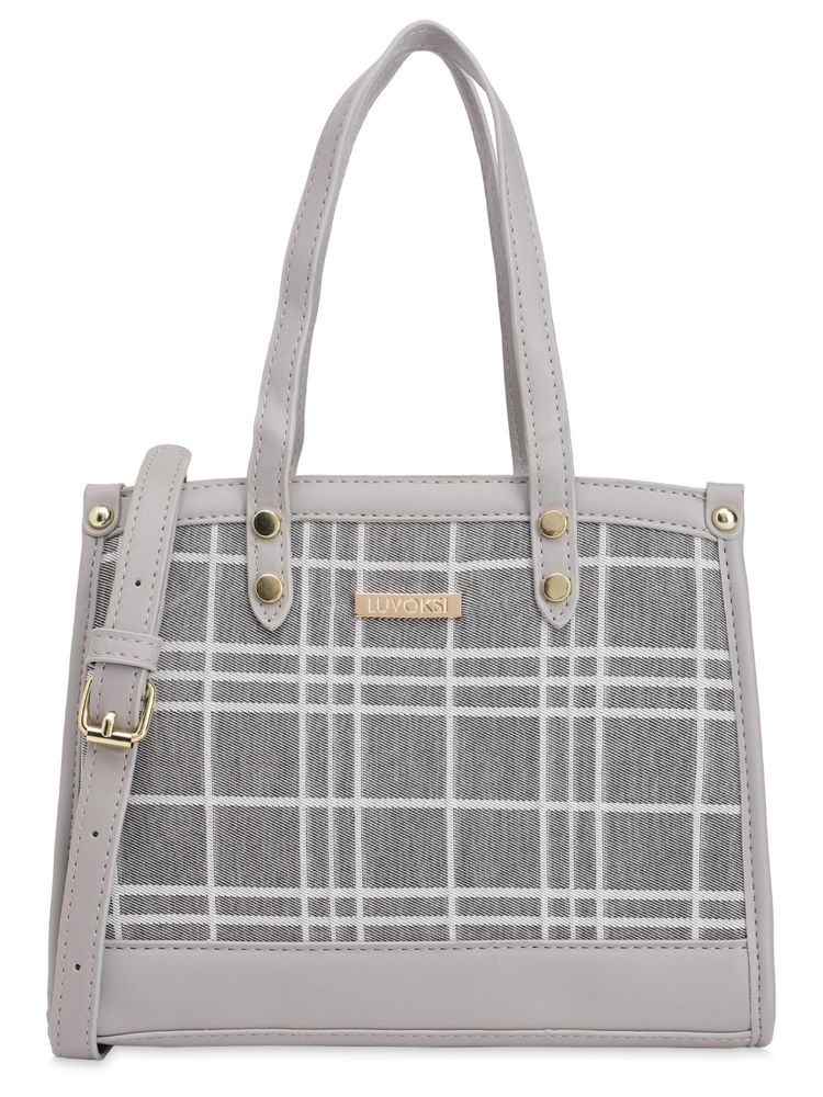 LUVOKSI Casual Tote Bag Grey-image-17