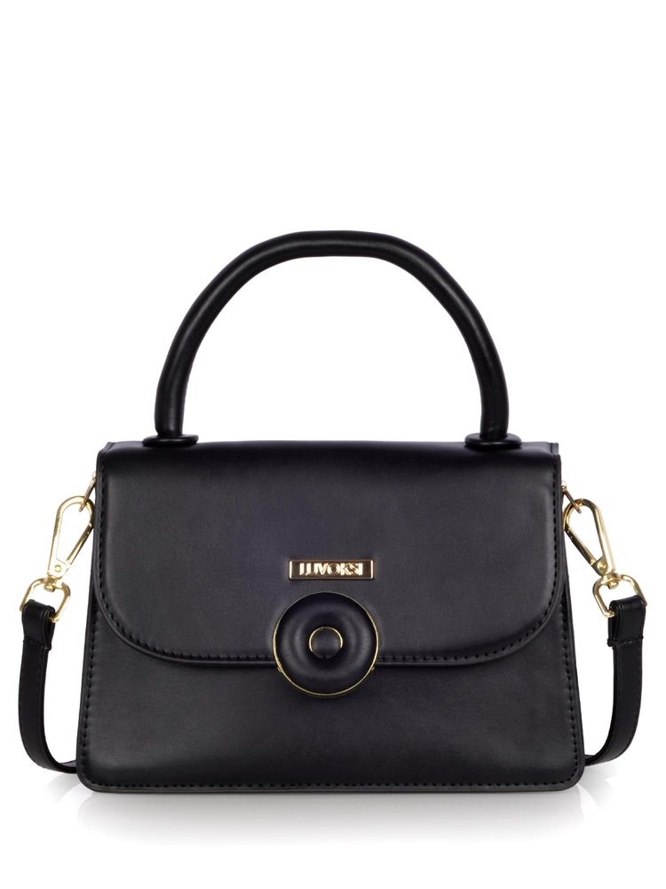 LUVOKSI Benete Casual Satchel Bag Black (M)-picture-7