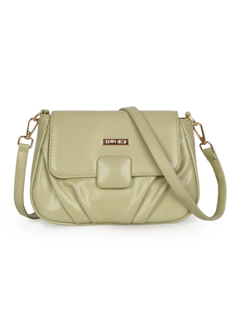 LUVOKSI Curli Zed Sling Bag Casual Olive (M)-picture-47