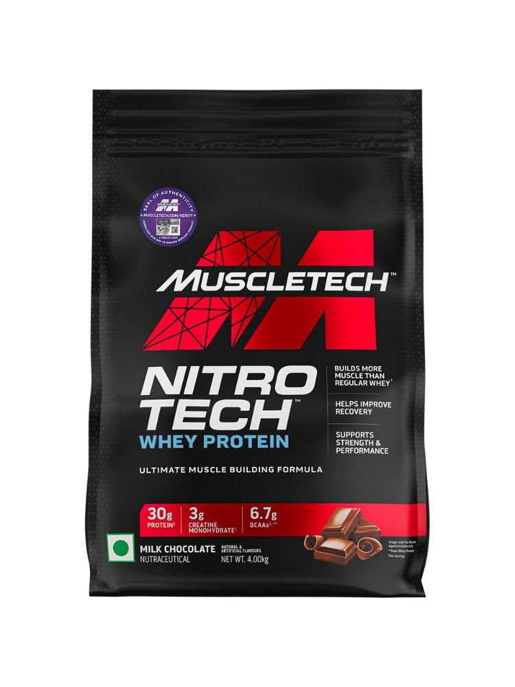 MuscleTech Nitrotech Whey Protein - Milk Chocolate-picture-47