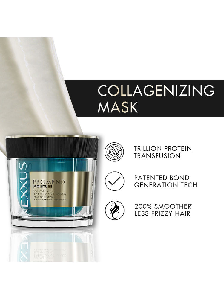 Nexxus Promend Moisture Collagenizing Bond Treatment Mask for Dry Hair 200ml-image-1
