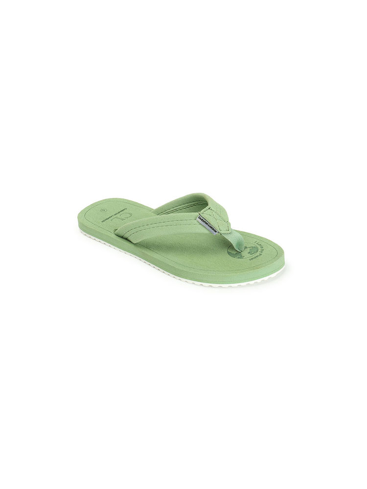 Carlton London Womens Pista Green Color Solid Comfortable Flip Flops-image-27