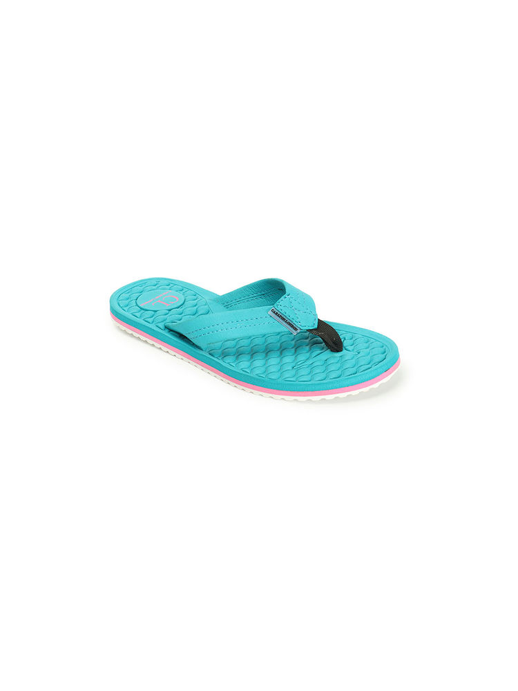 Carlton London Womens Aqua Color Solid Comfortable Flip Flops-picture-25