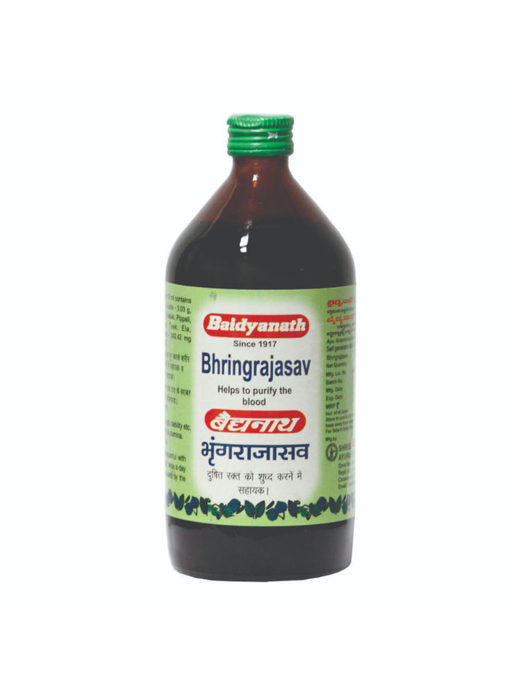 Baidyanath Bhringraj Asav Improve Hair Growth