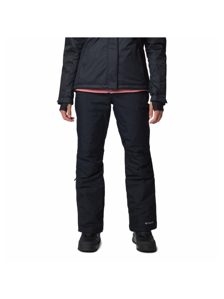 Columbia Womens Black Omni-Heat Reflective Bugaboo II Waterproof Snow Pant-image-11