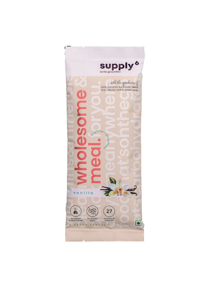 Supply6 Plant-Based Wholesome Vanilla Meal Replacement for Vital Nutrition & Weight Management-picture-26