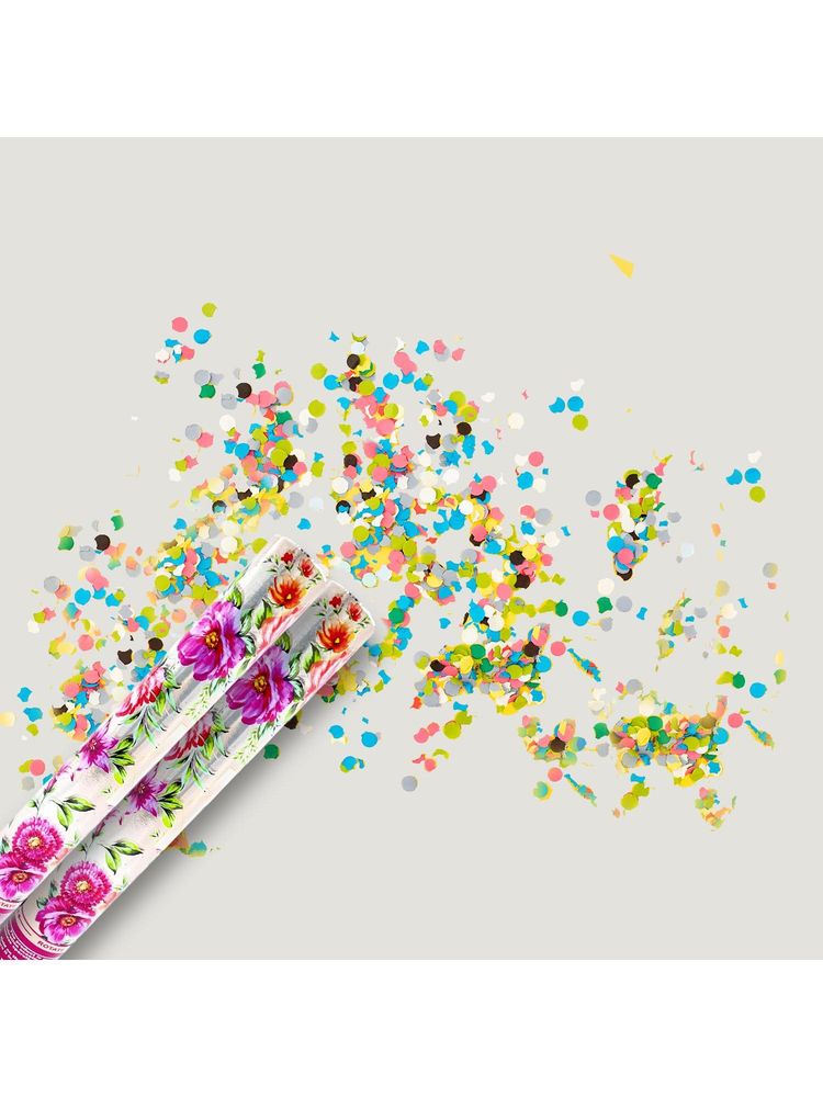 Special You Multicolor Heart & Circle Confetti Popper For Parties, Pack Of 2-image-39