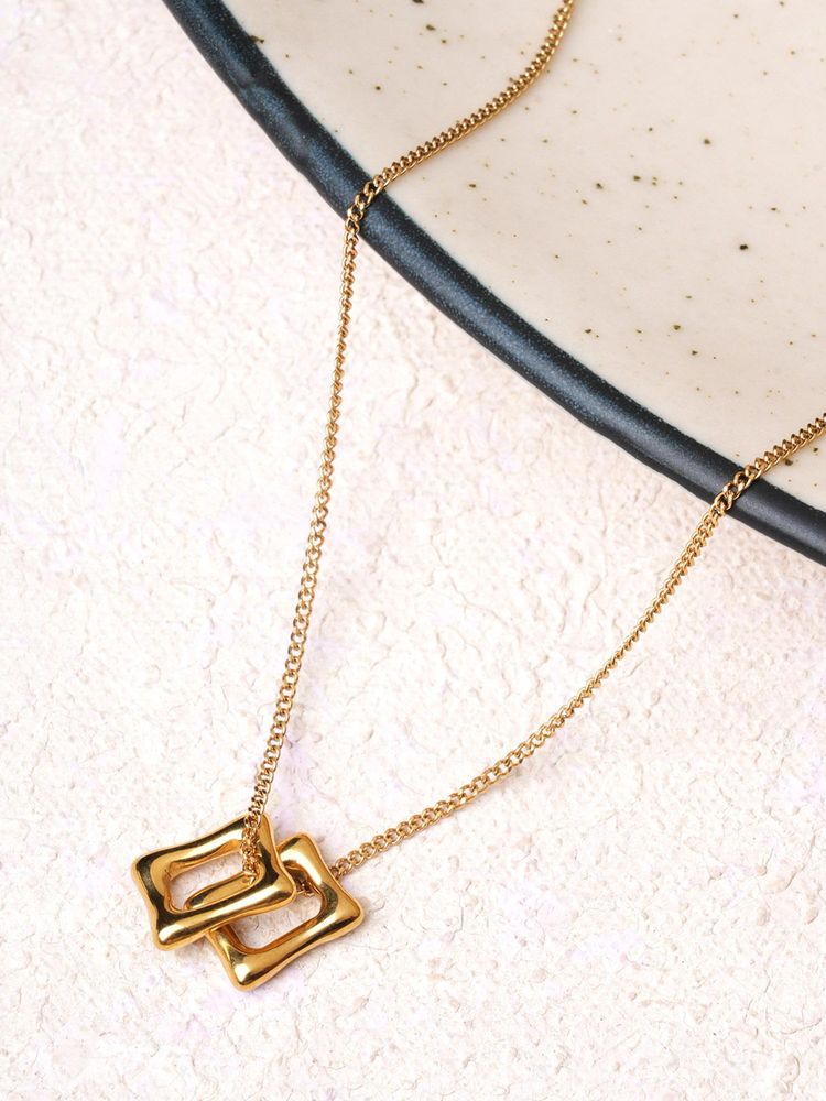 Palmonas Mini Treasure Chest Pendant Necklace for Women - Waterproof and Anti-Tarnish-image-7
