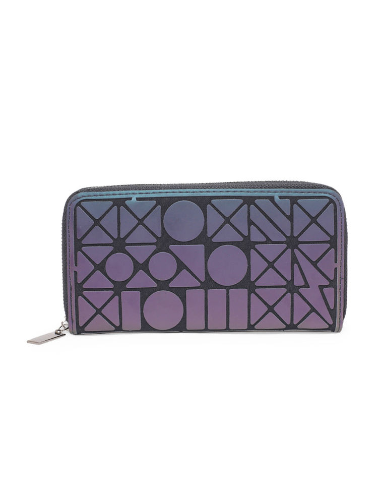 Baomi Luminous Range Reflective Multi Color Soft Case PU One Size Wallet-image-28
