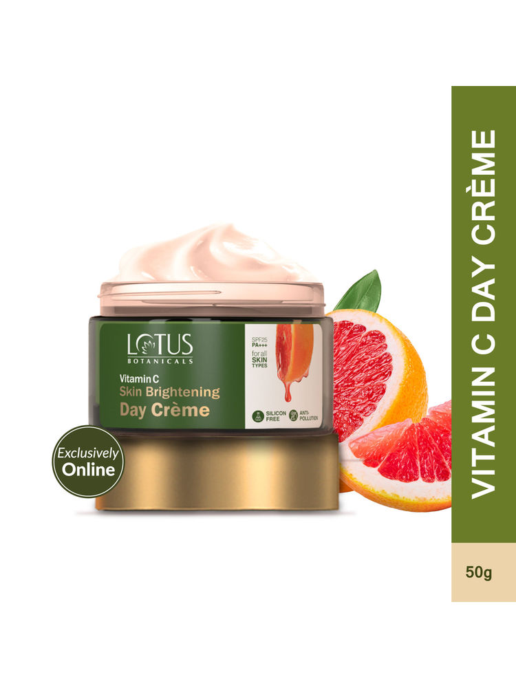 Lotus Botanicals Skin Brightening Day Cream with Vitamin CSPF 25 PA+++ Lightweight-picture-10