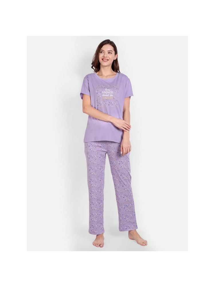 Bedtime Story Lavender Confetti T-Shirt with Pyjama-picture-18