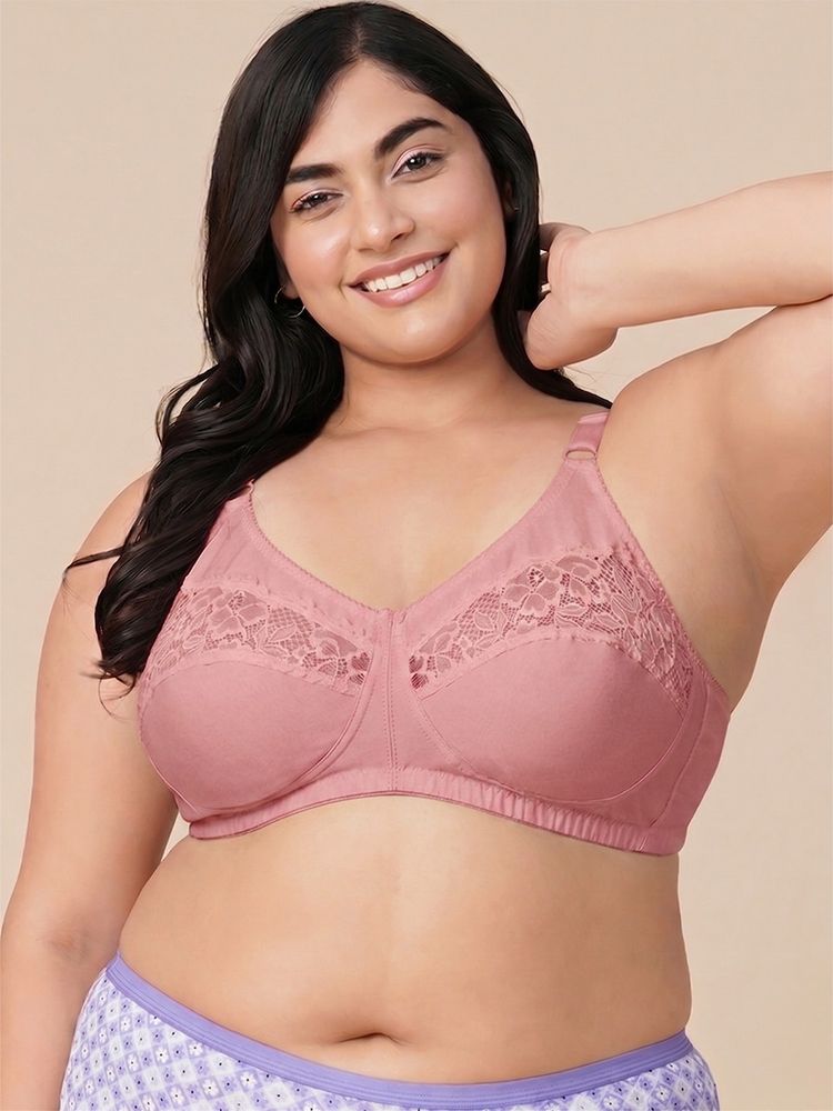 Groversons Paris Beauty Peach Women Wire-Free Non-Padded Bra-image-21