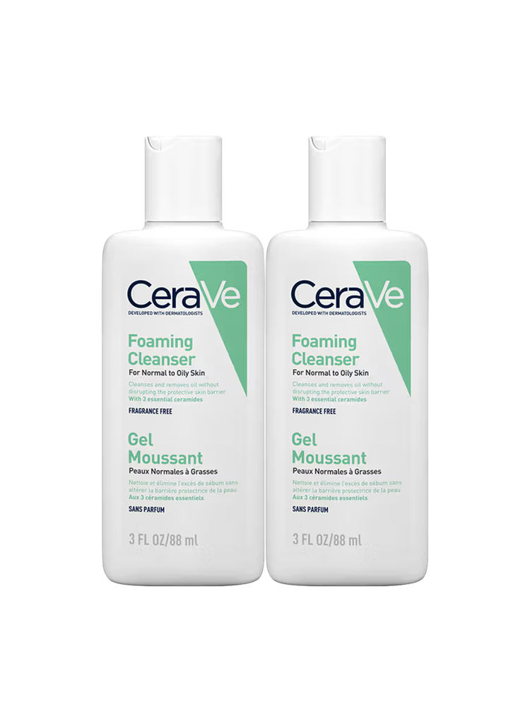 CeraVe Foaming Cleanser Face Wash Combo-image-18
