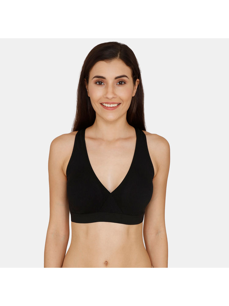 Nejo Feeding Sleep Bra With Removable Pads - Black-picture-27