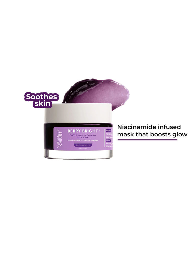 Conscious Chemist Berry Bright Soothing & Calming Face Mask-picture-23