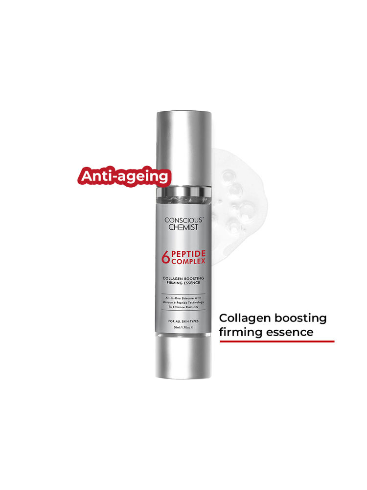 Conscious Chemist 6 Peptide Complex Collagen Boosting & Firming Essence For Fine Lines & Wrinkles-picture-15