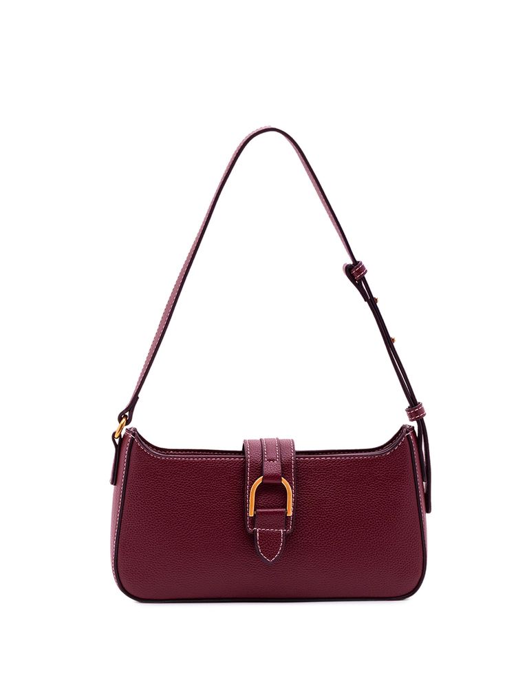 MIRAGGIO Maddie Shoulder Bag Wine (M)-picture-19