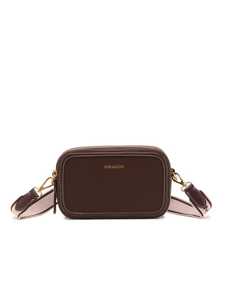 MIRAGGIO Remy Crossbody Bag Brown (M)-image-42