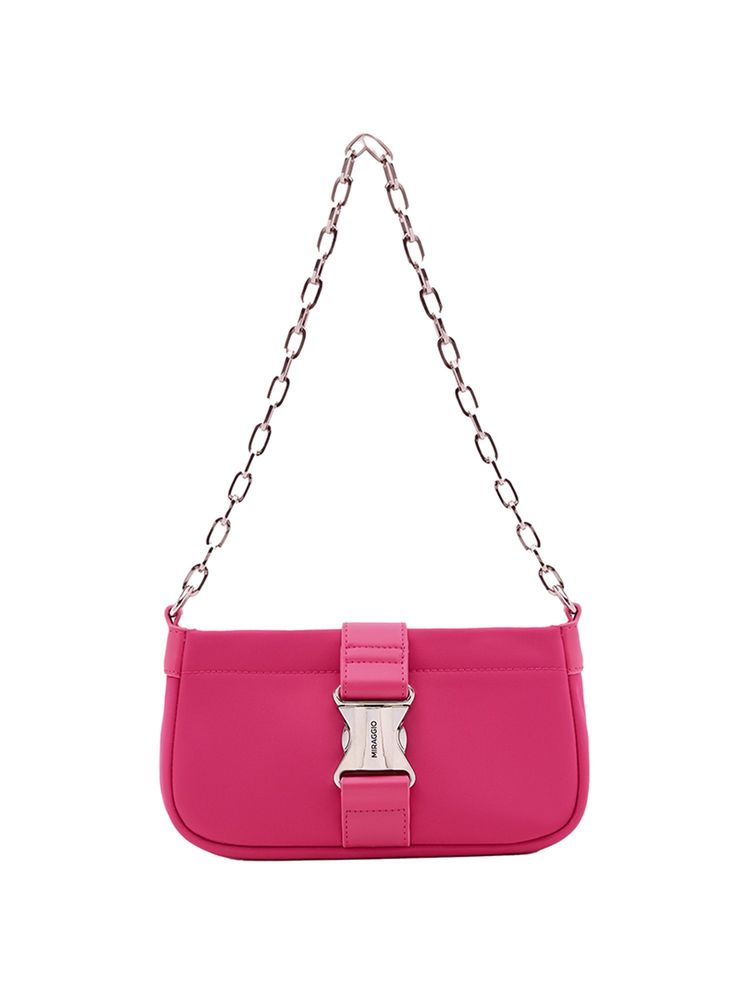 MIRAGGIO Lou Shoulder Bag Pink (M)-picture-10