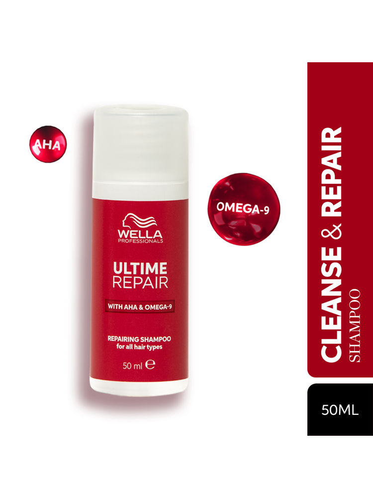 Wella Professionals Ultime Repair Shampoo Mini with AHA & Omega-9-image-26