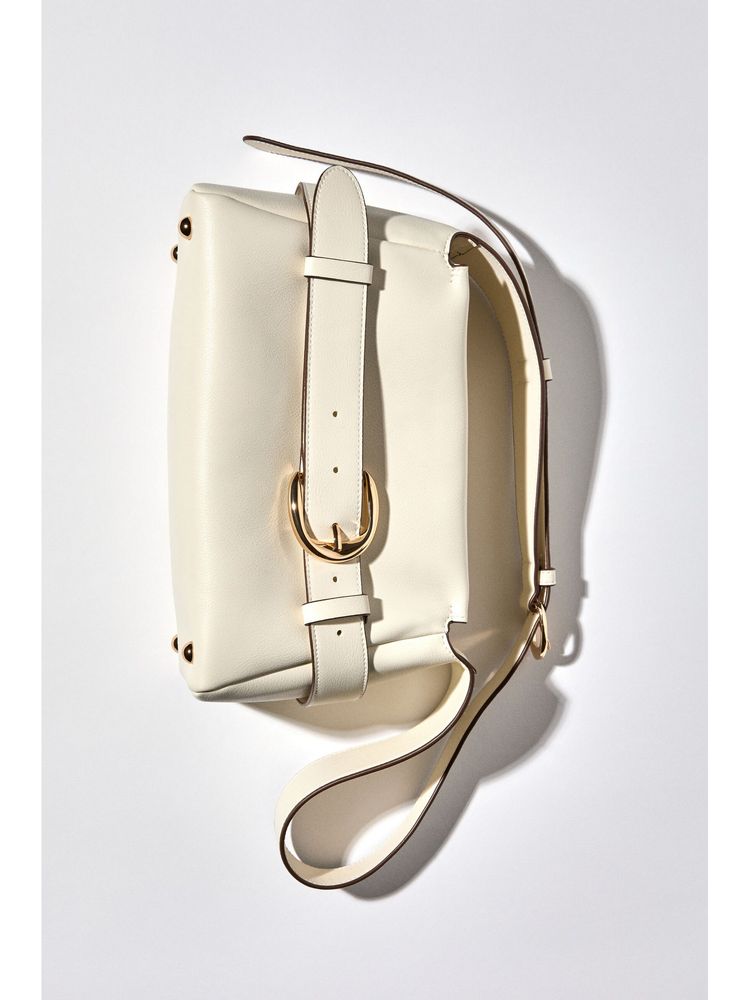H&M Women White Strap-Detail Crossbody Bag-picture-17