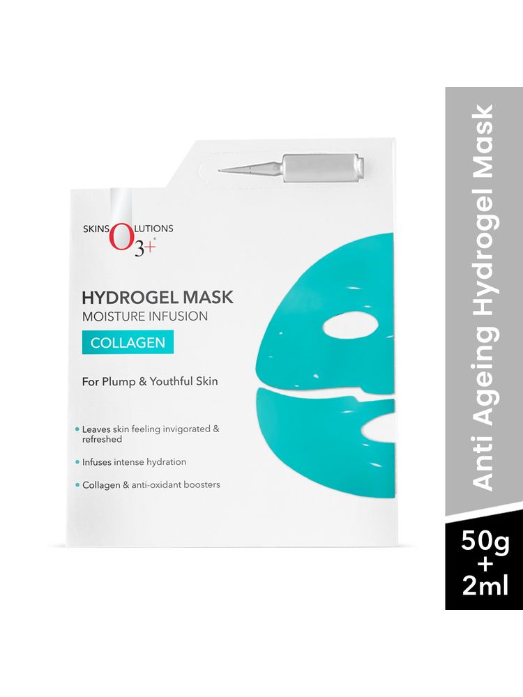 O3+ Collagen Hydrogel Facial Mask For Bright & Plump Skin-image-4