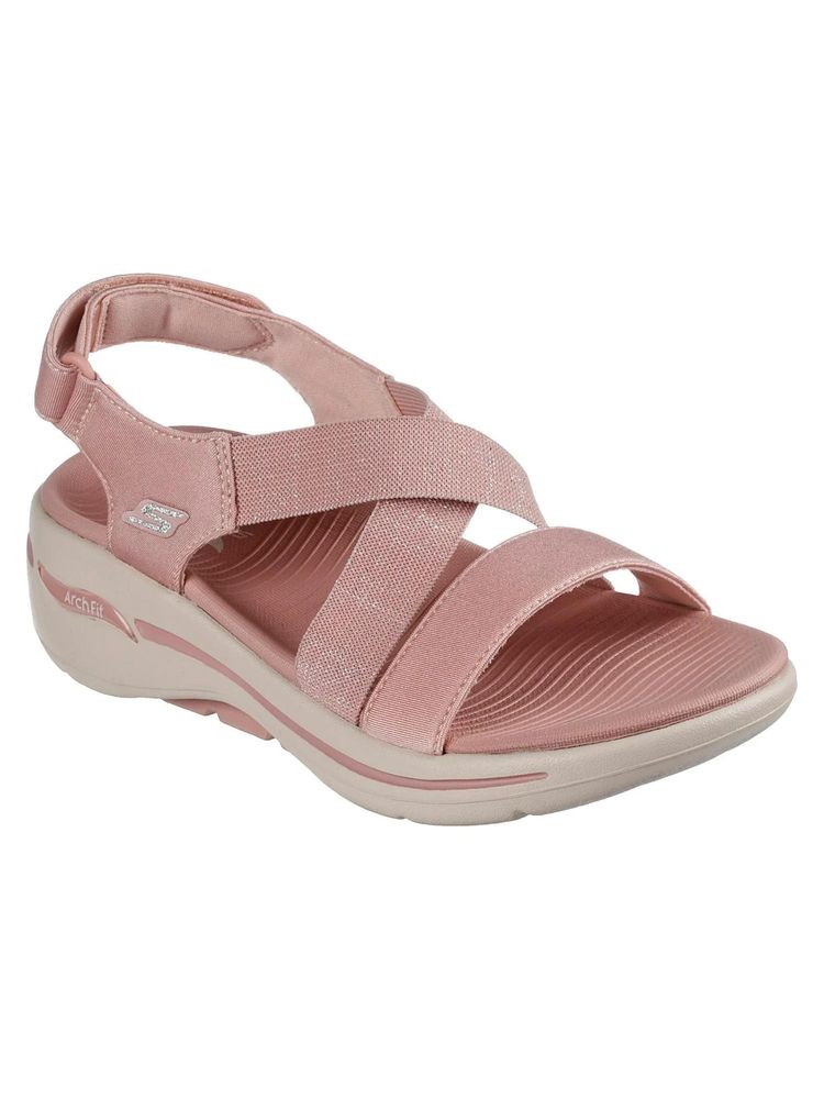 SKECHERS GO WALK ARCH FIT - ASTONISH Pink Sandals
