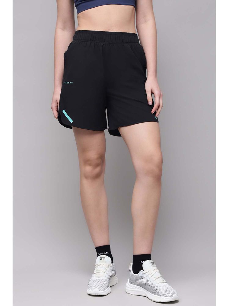 Reebok Women Black Shorts-picture-24