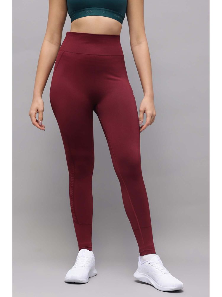 Reebok Women Maroon Tights-picture-10
