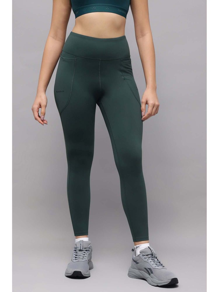 Reebok Women Green Tights-image-23
