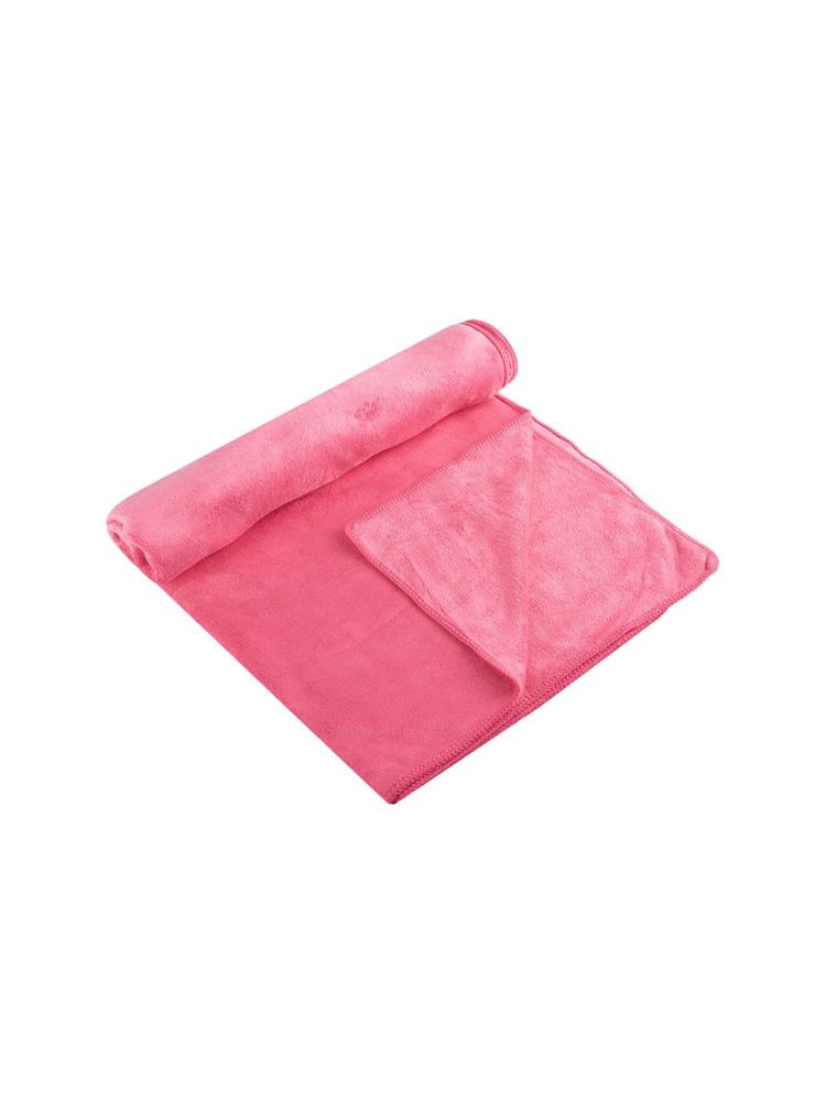 Black Gold Microfiber Bath Towels Super Absorbent, Fade Resistant Plain Pink-image-40