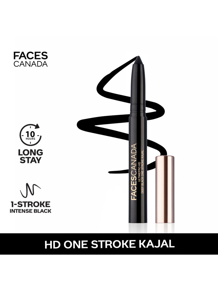 Faces Canada Ultimepro Hd Deep Black One Stroke Kajal