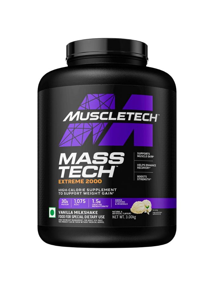 MuscleTech Mass-Tech Extreme 2000 - Vanilla Milkshake
