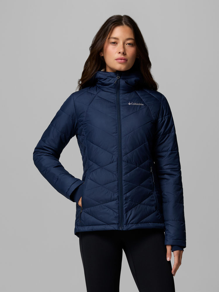 Columbia Women Navy Blue Heavenly Puffer Jacket-picture-15