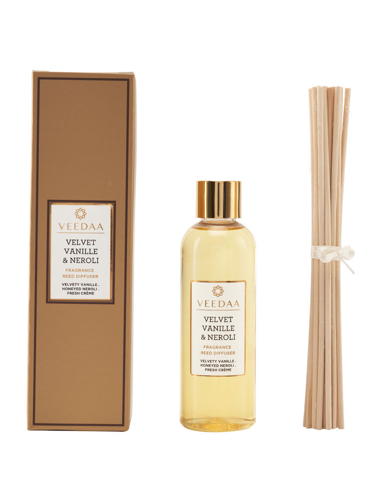 Veedaa Candles Velvet Vanille & Neroli Diffuser Oil Refill & Reeds Set-image-34