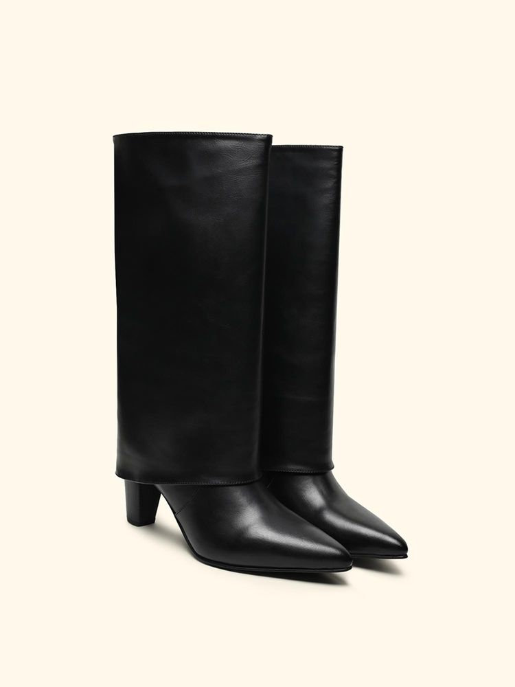 Yoho Women Boot 104 Black Casual Boots-image-7