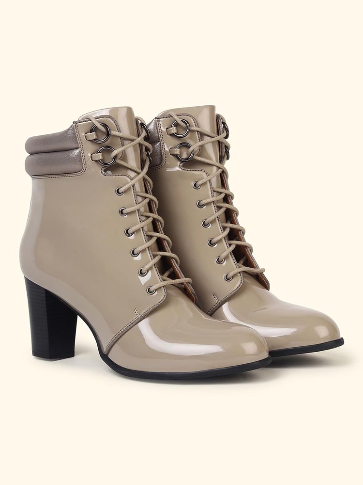 Yoho Women Boot 110 Beige Casual Boots-image-3
